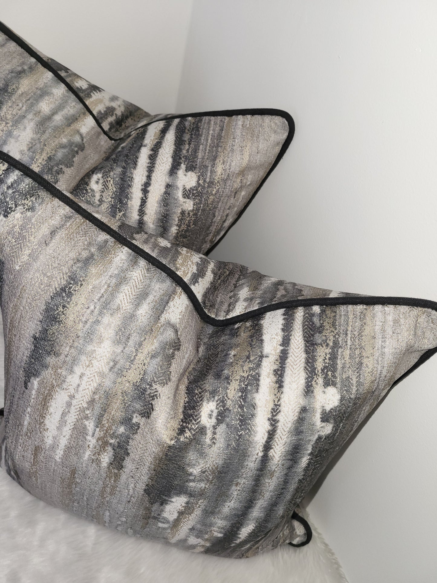 Clarke and Clarke Latour Piped Cushion Covers