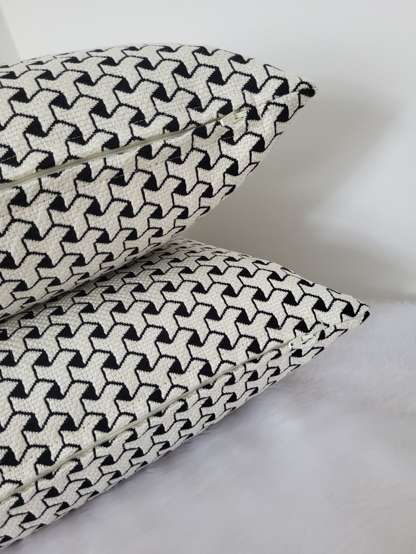 Clarke & Clarke Albi Noir Cushion Covers - Luxury Designer Scatter Cushions
