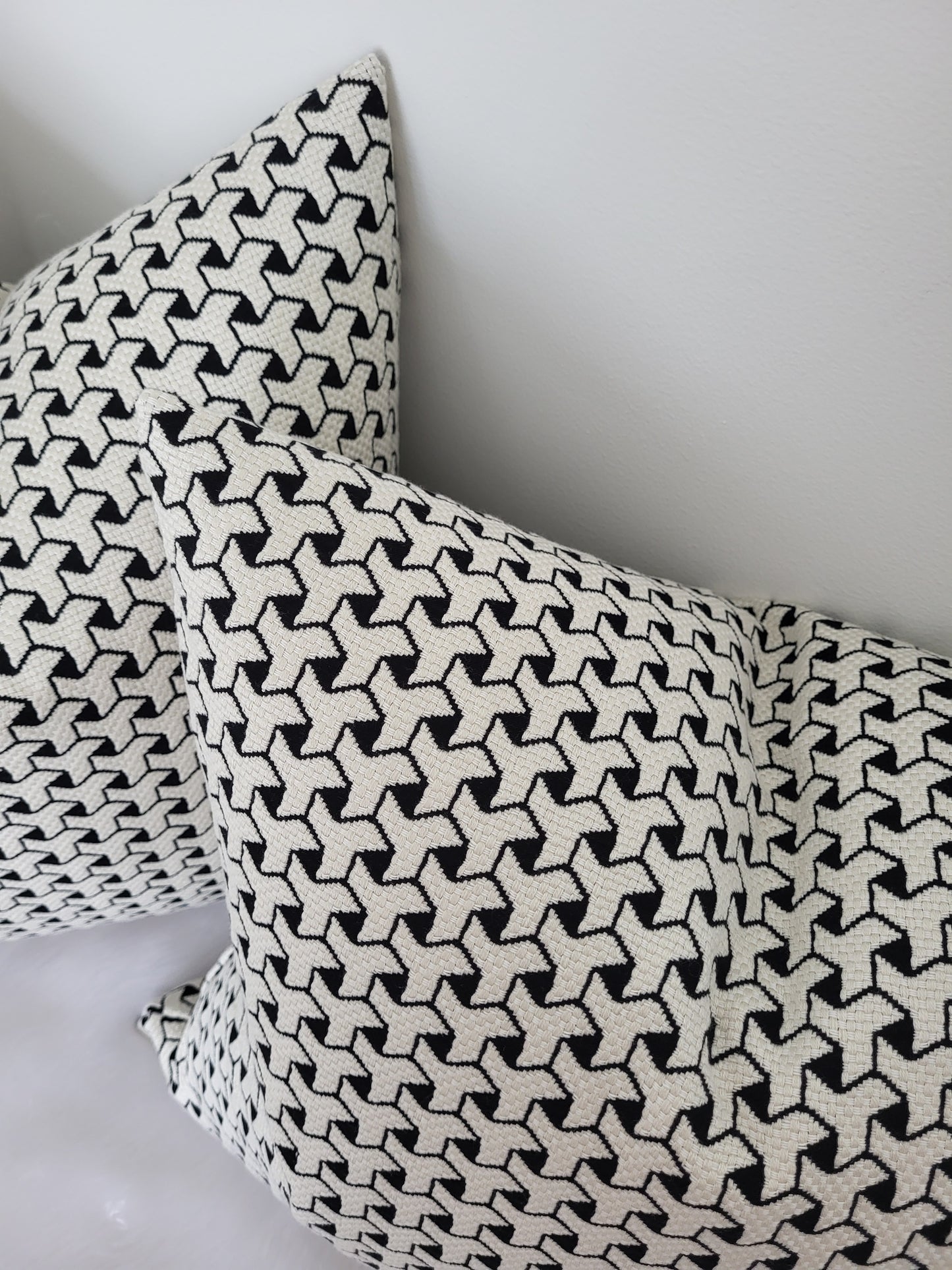 Clarke & Clarke Albi Noir Cushion Covers - Luxury Designer Scatter Cushions
