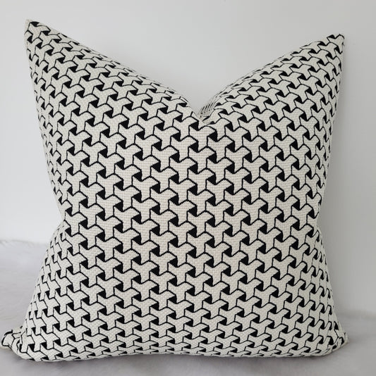 Clarke & Clarke Albi Noir Cushion Covers - Luxury Designer Scatter Cushions